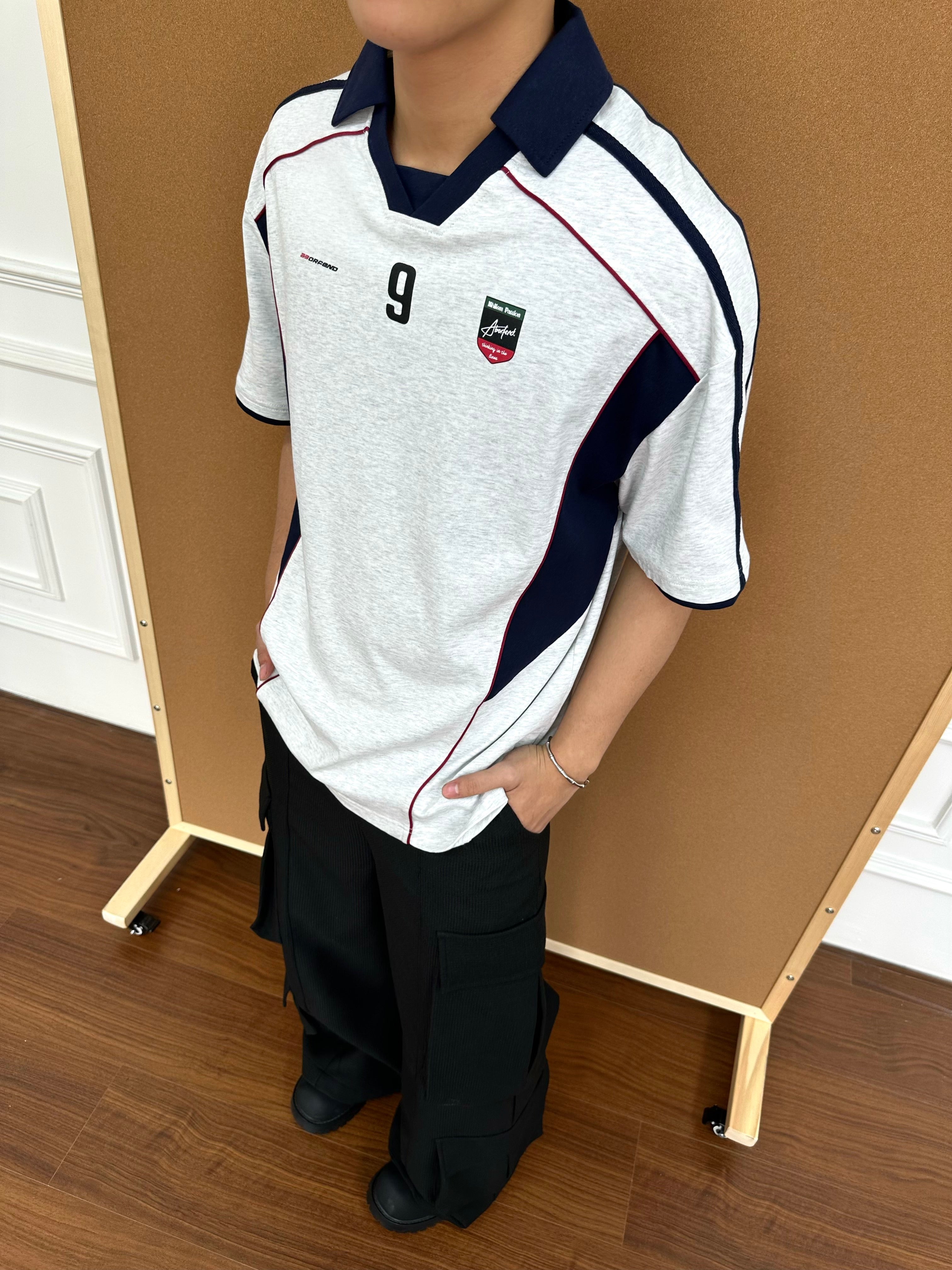 No.9 | Color Block Soccer Jersey - Santo