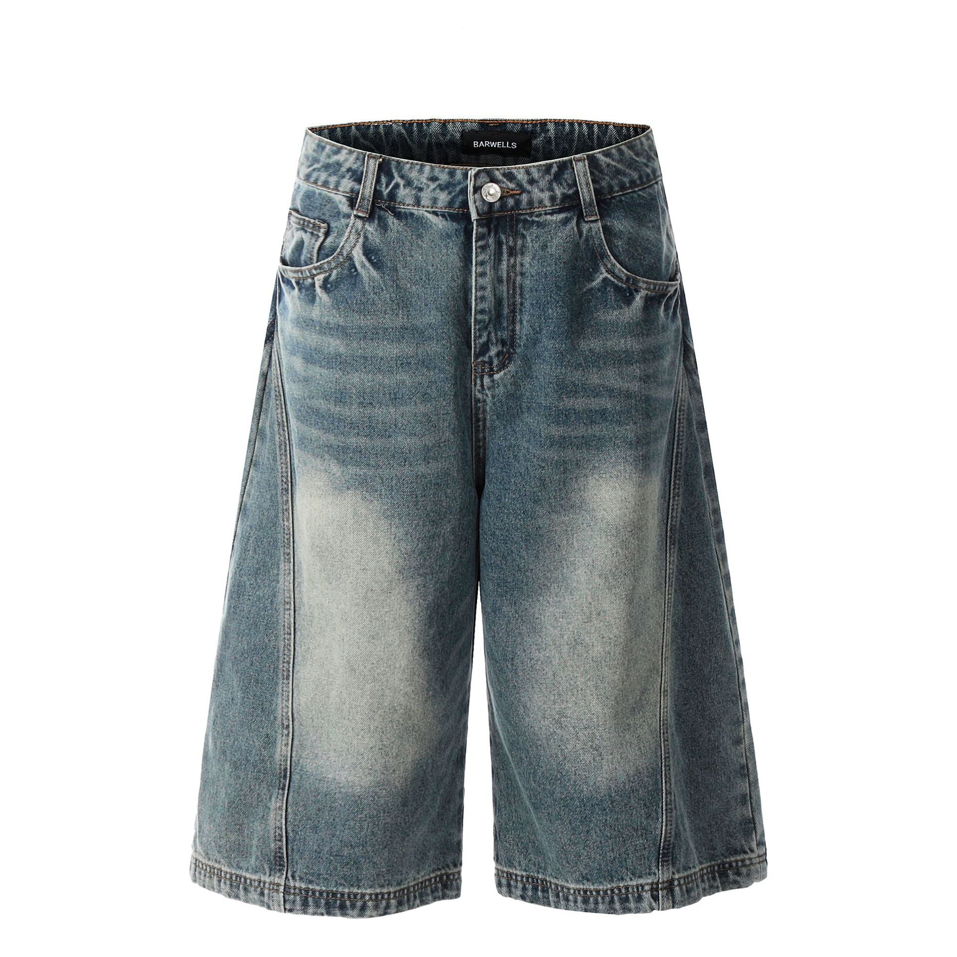 Blue Washed | Denim Shorts