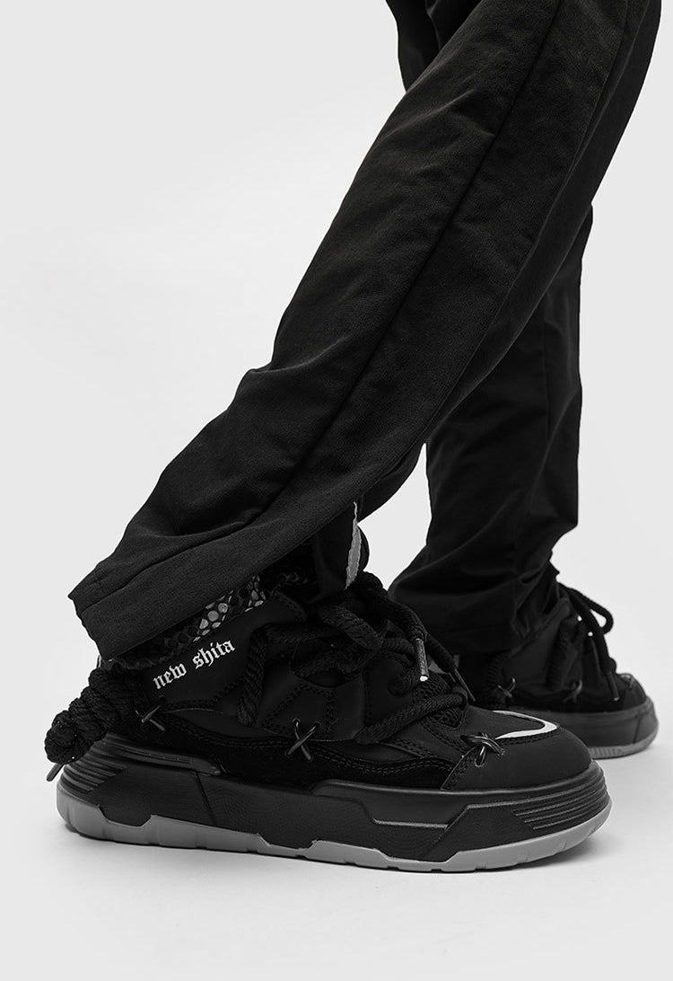 Urban Lace | Chunky Casual Sneakers - Santo