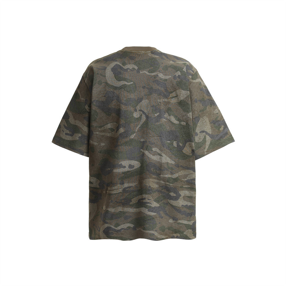 Collage | Camouflage T-Shirt - Santo