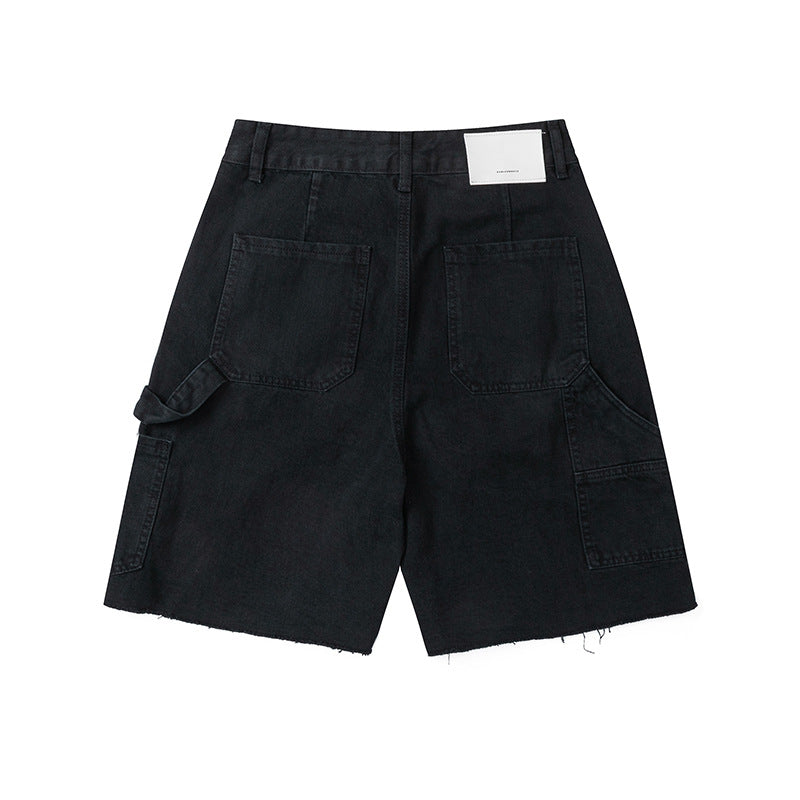 Utility Pocket | Denim Shorts