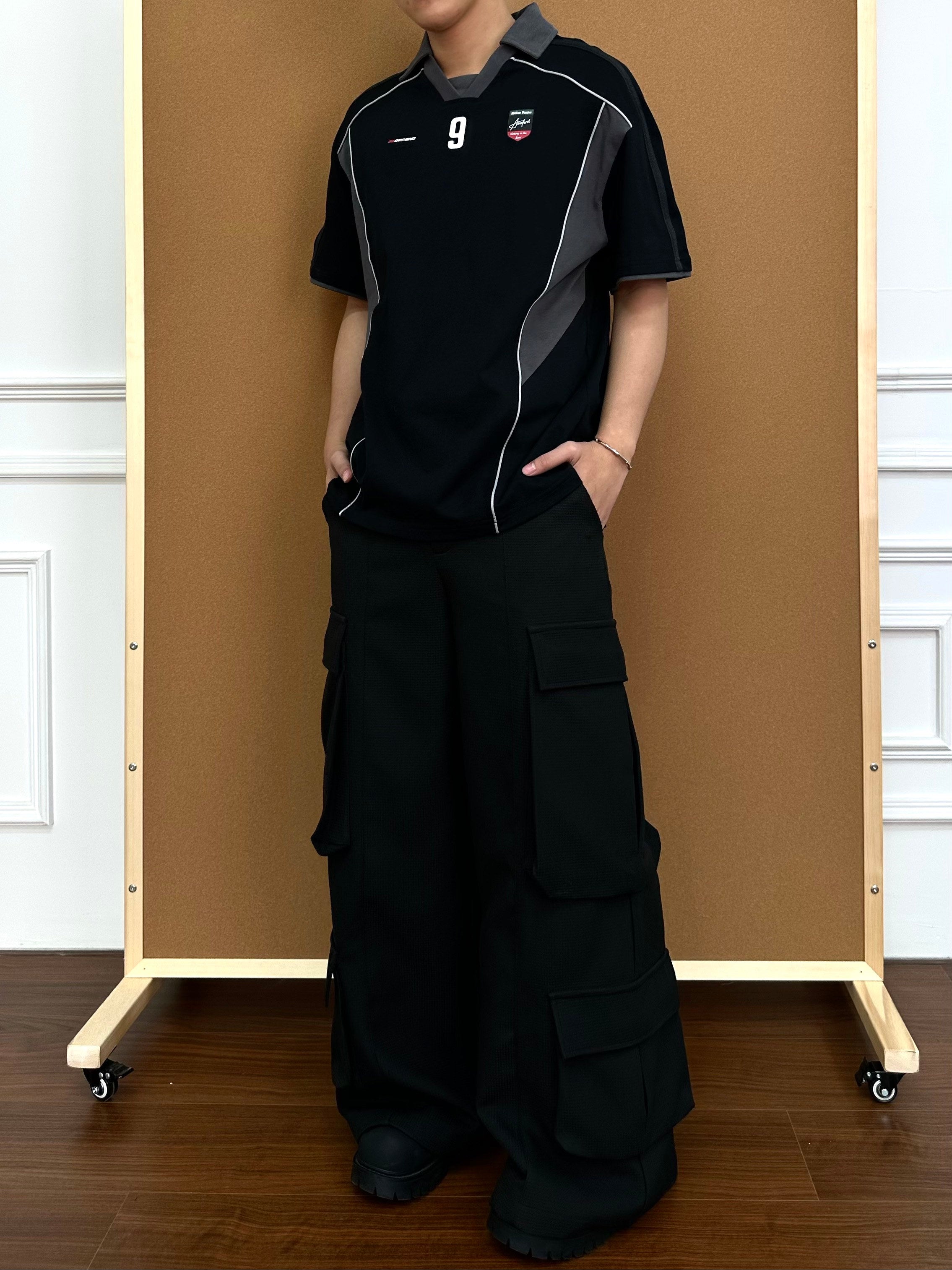 No.9 | Color Block Soccer Jersey - Santo