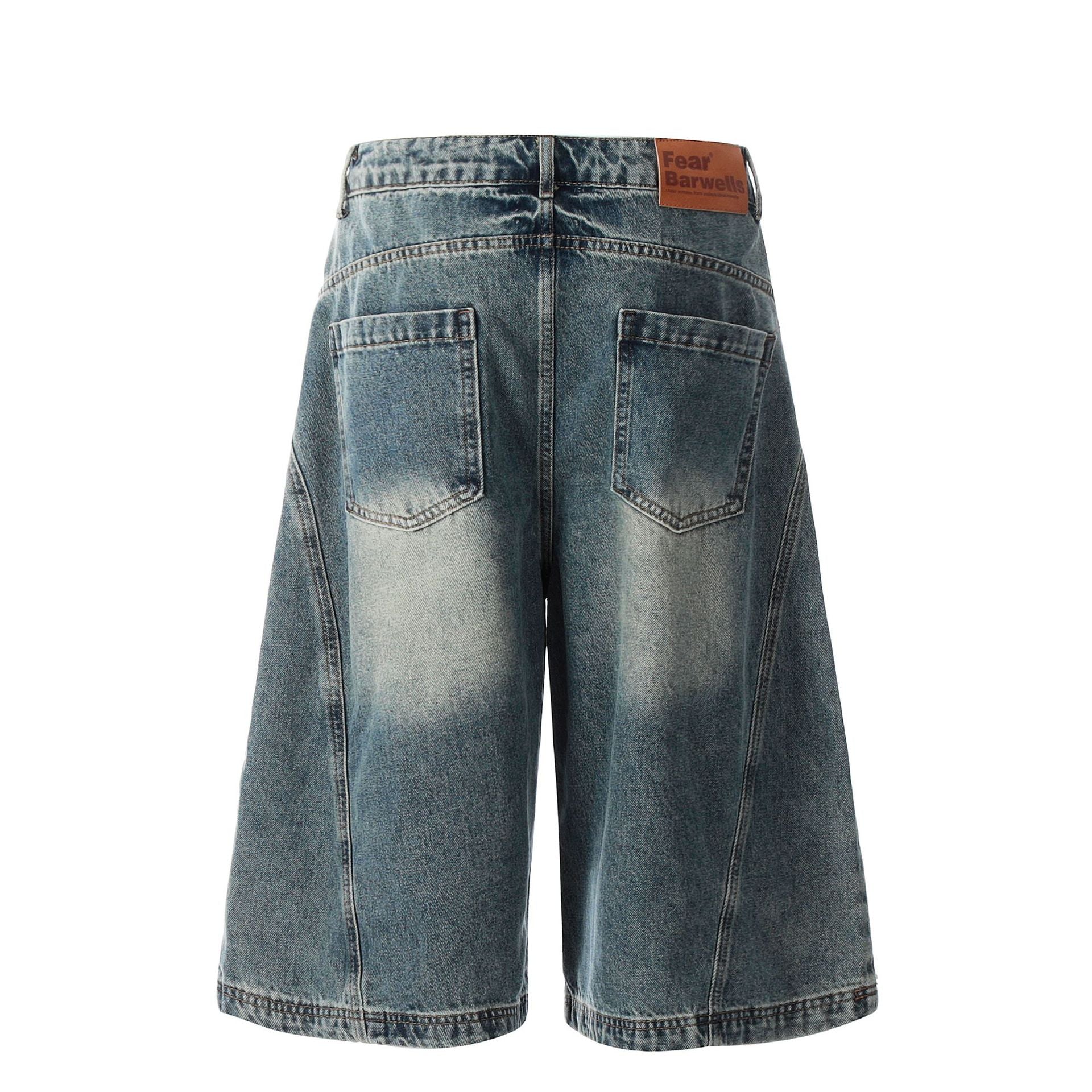Blue Washed | Denim Shorts