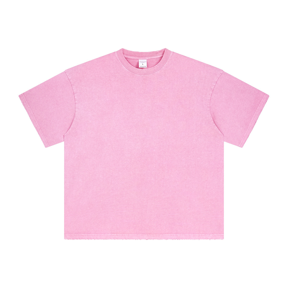 Washed Edge Distressed | Basic T-Shirt - Santo