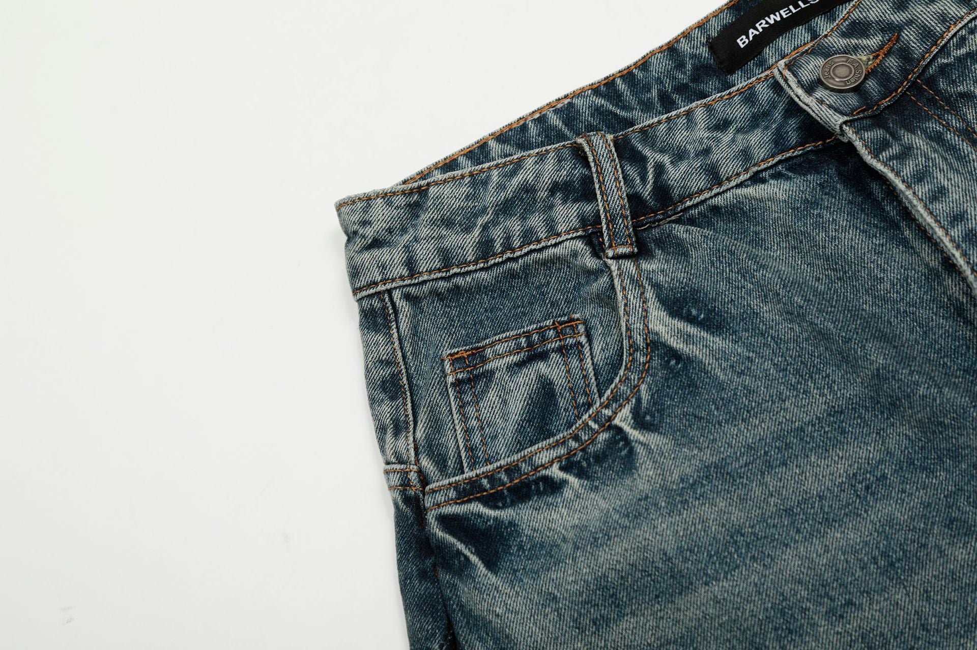 Blue Washed | Denim Shorts
