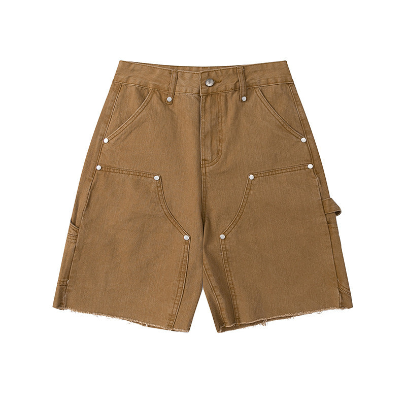 Utility Pocket | Denim Shorts