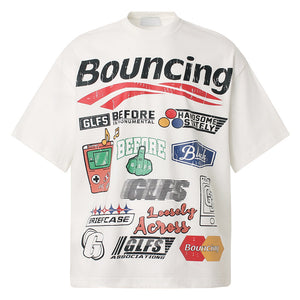 Bouncing | Vintage T-Shirt - Santo