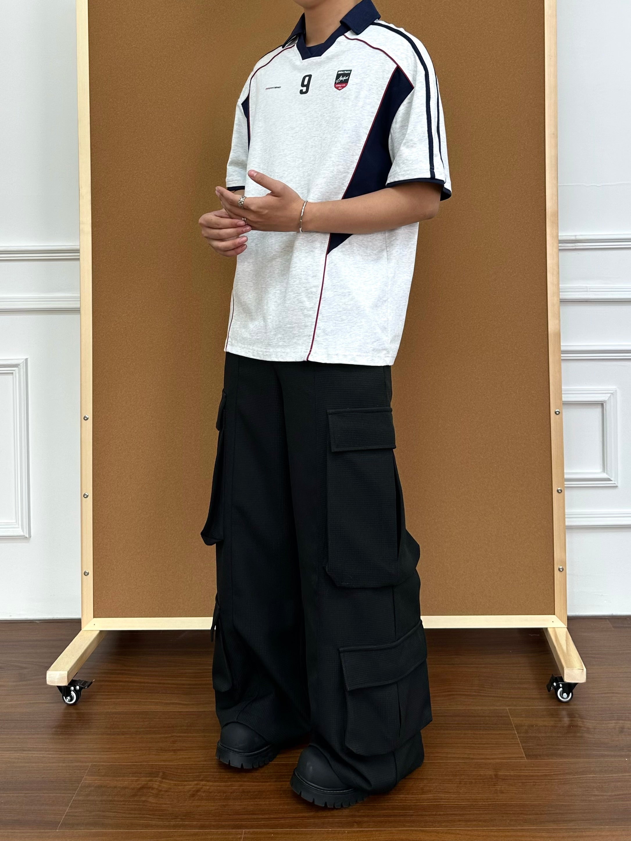 No.9 | Color Block Soccer Jersey - Santo