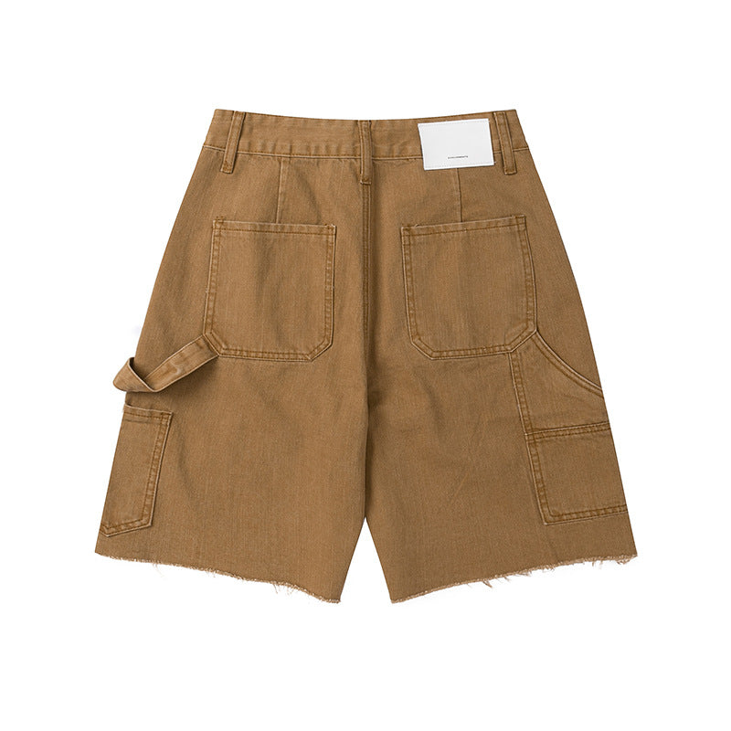 Utility Pocket | Denim Shorts
