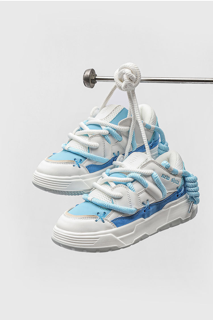 Urban Lace | Chunky Casual Sneakers - Santo