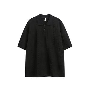 Cable Knit | Basic T-Shirt - Santo