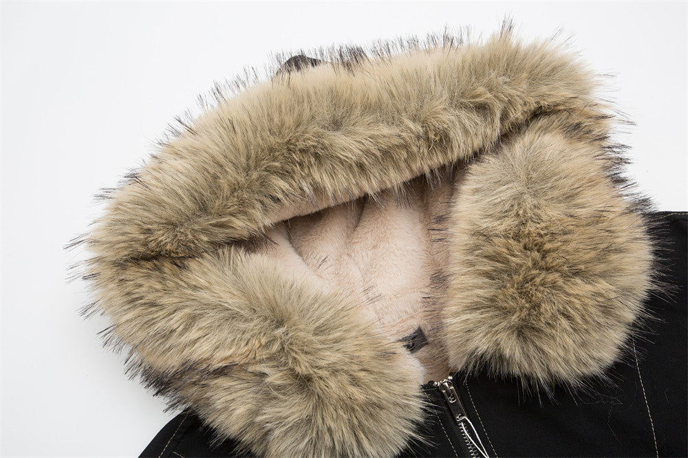 Faux Fur Lined | Hooded Puffer Jacket