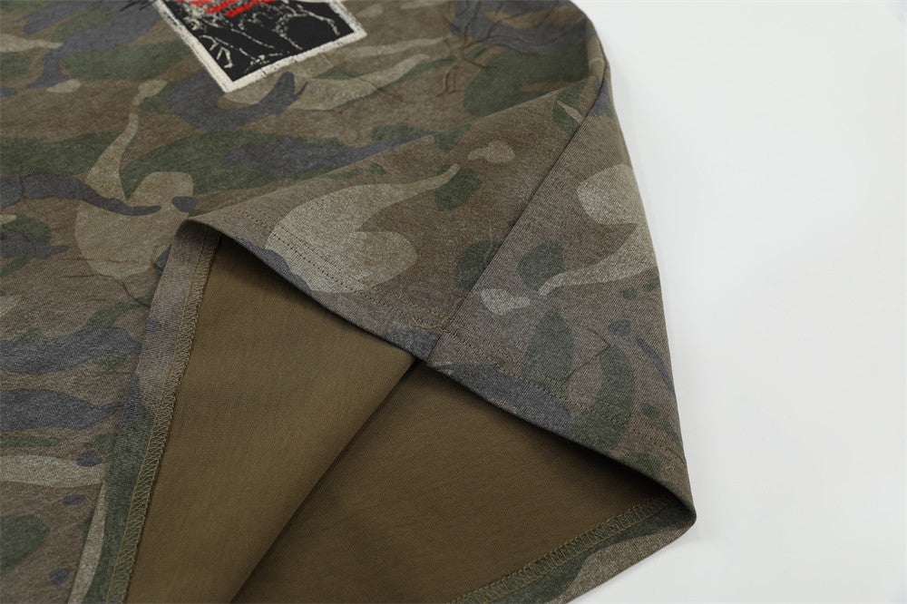 Collage | Camouflage T-Shirt - Santo