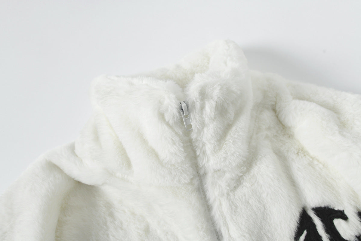 Streetwear Outerwear | Gothic Fur Jacket - Santo