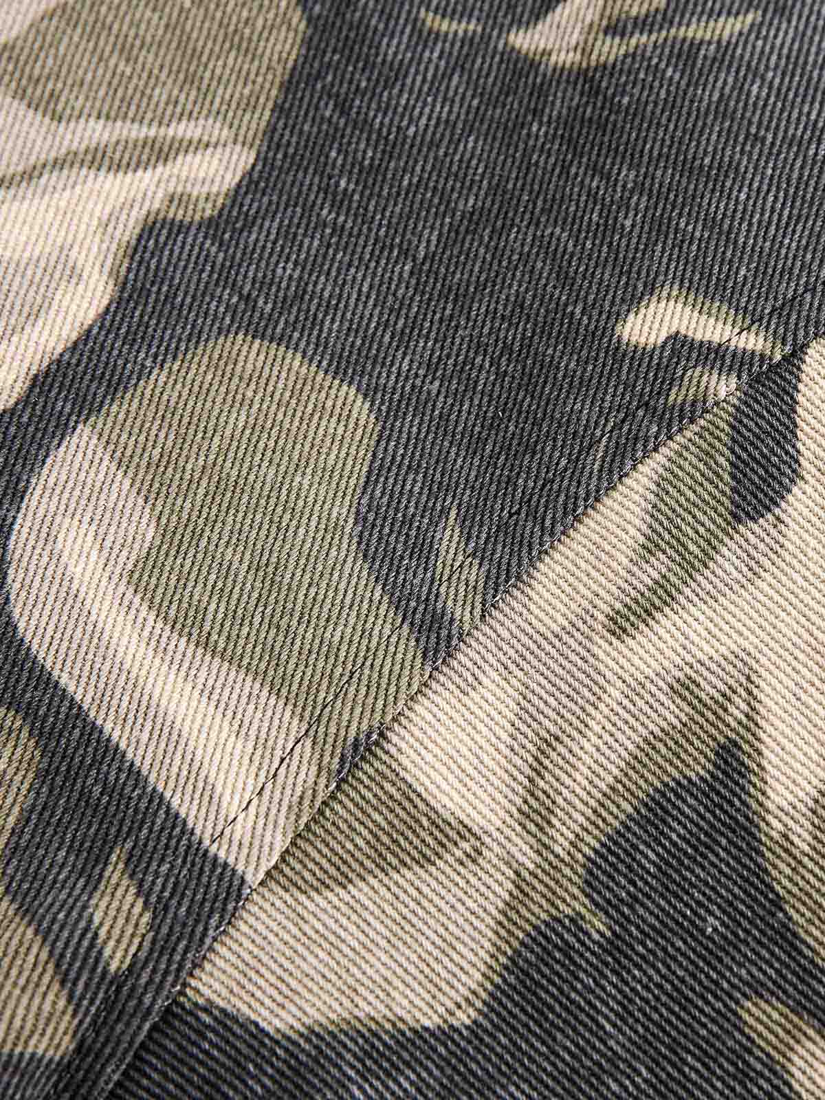 Camouflage Fur | Hooded Jacket - Santo