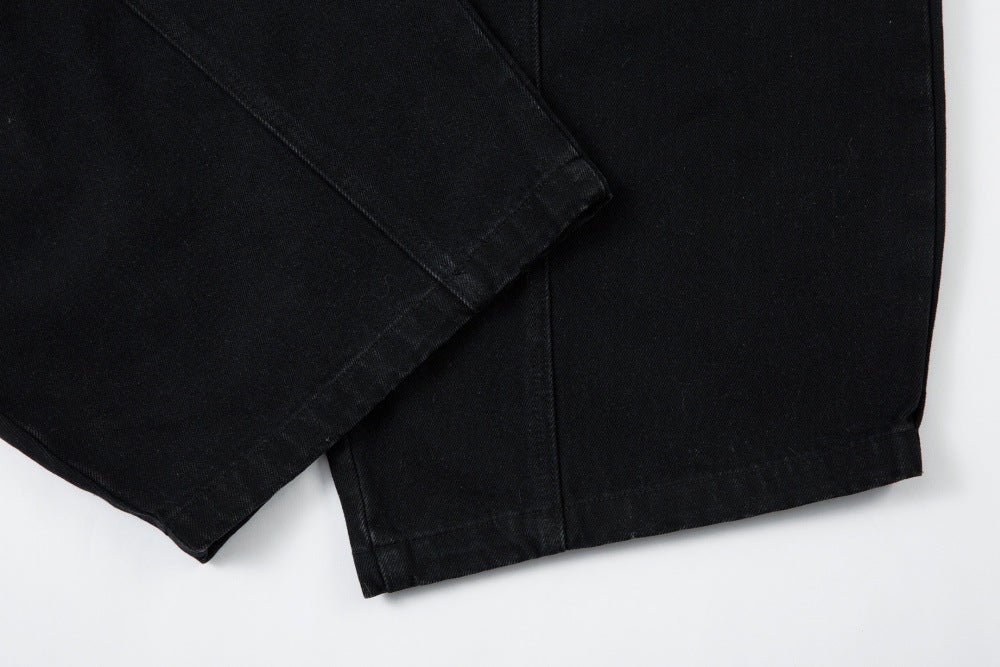 Leopard Graffiti | Patch Jeans Pants