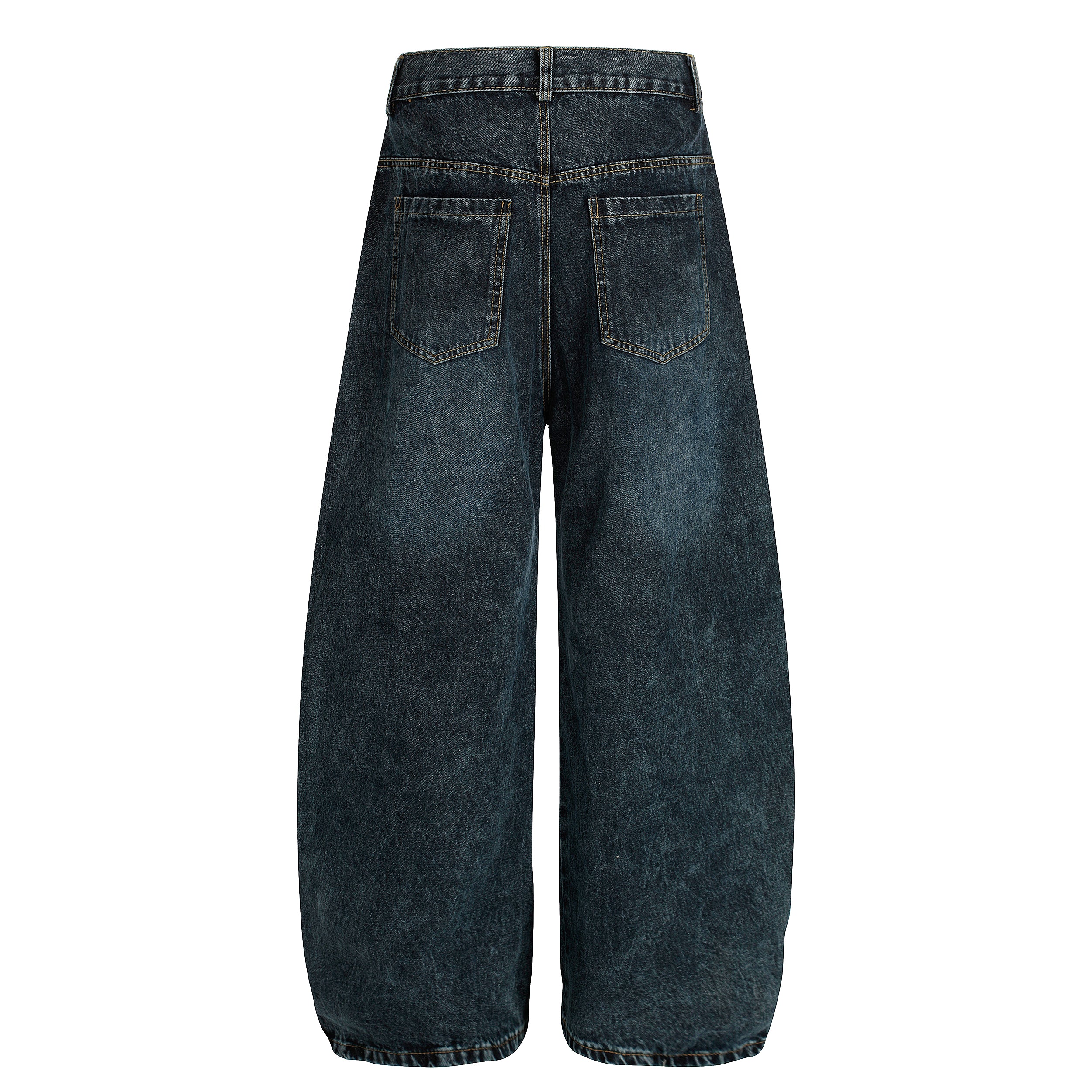 Star Patch Destroyed | Baggy Jeans - Santo