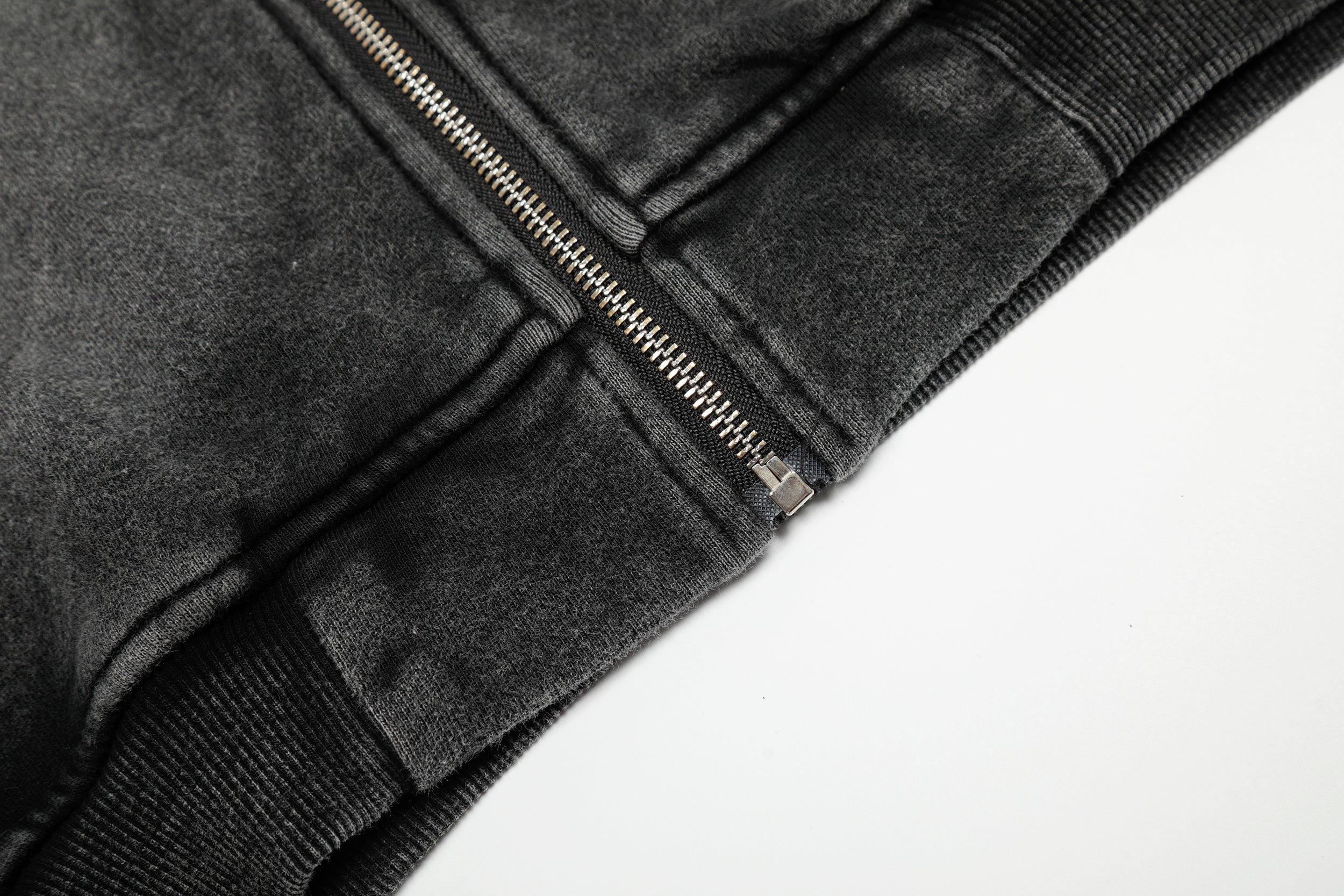 Washed | Oversized Zip Up Hoodie