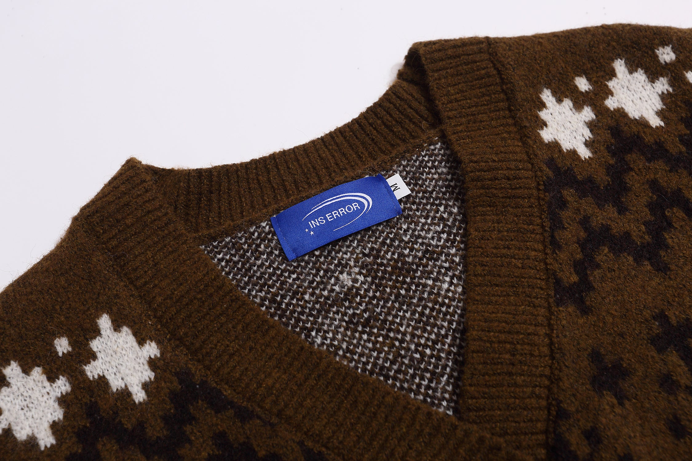 Snow Pup | Playful Pup Print Knit Cardigan