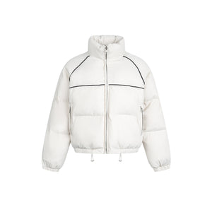 Panel Stitching | Stand Collar Coat