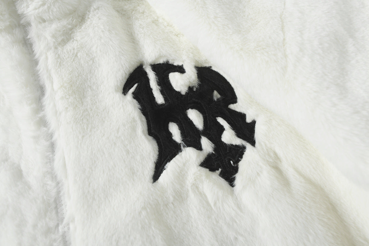 Streetwear Outerwear | Gothic Fur Jacket - Santo