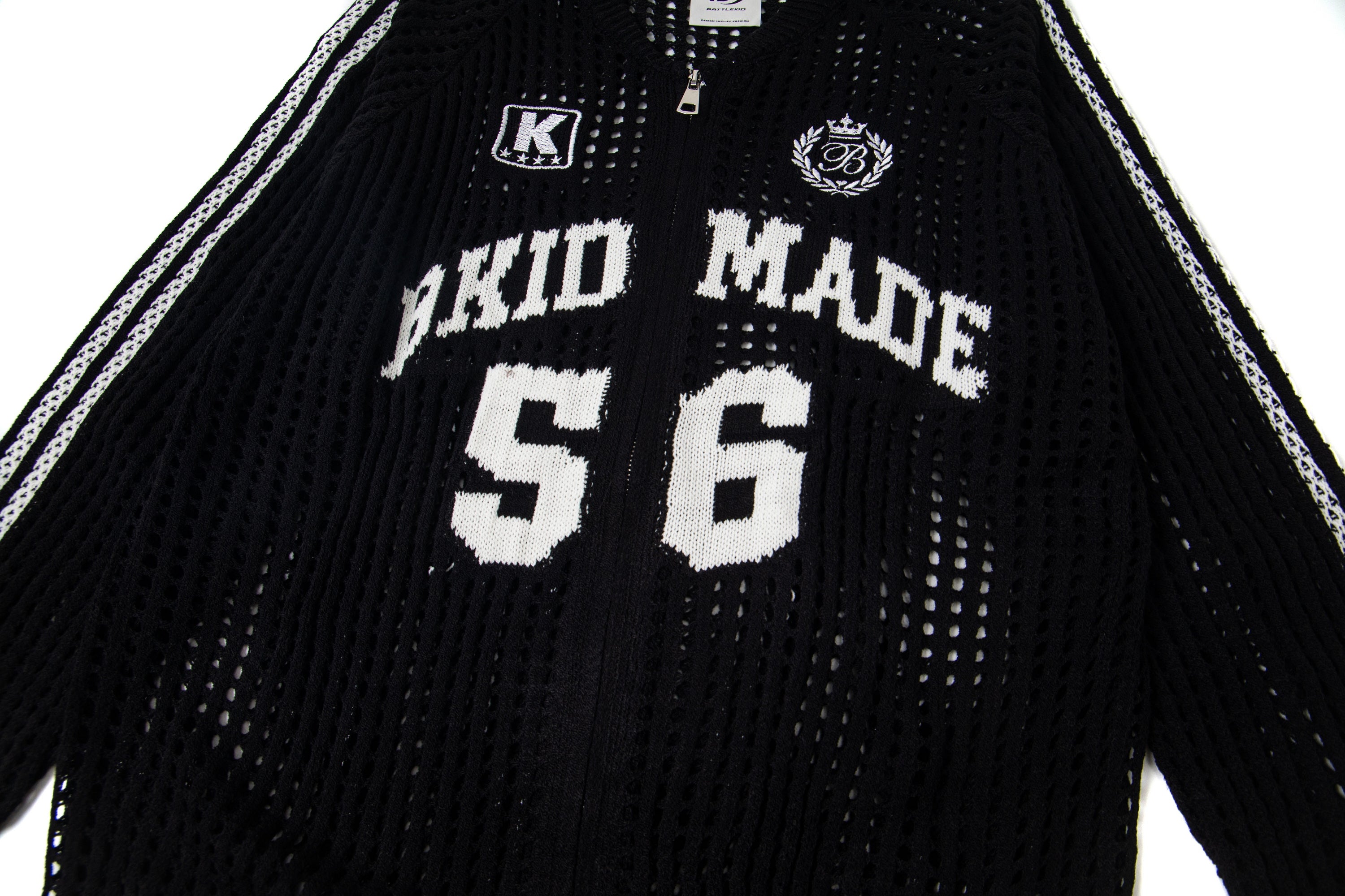 Sportswear | Retro Mesh Knit Jacket - Santo