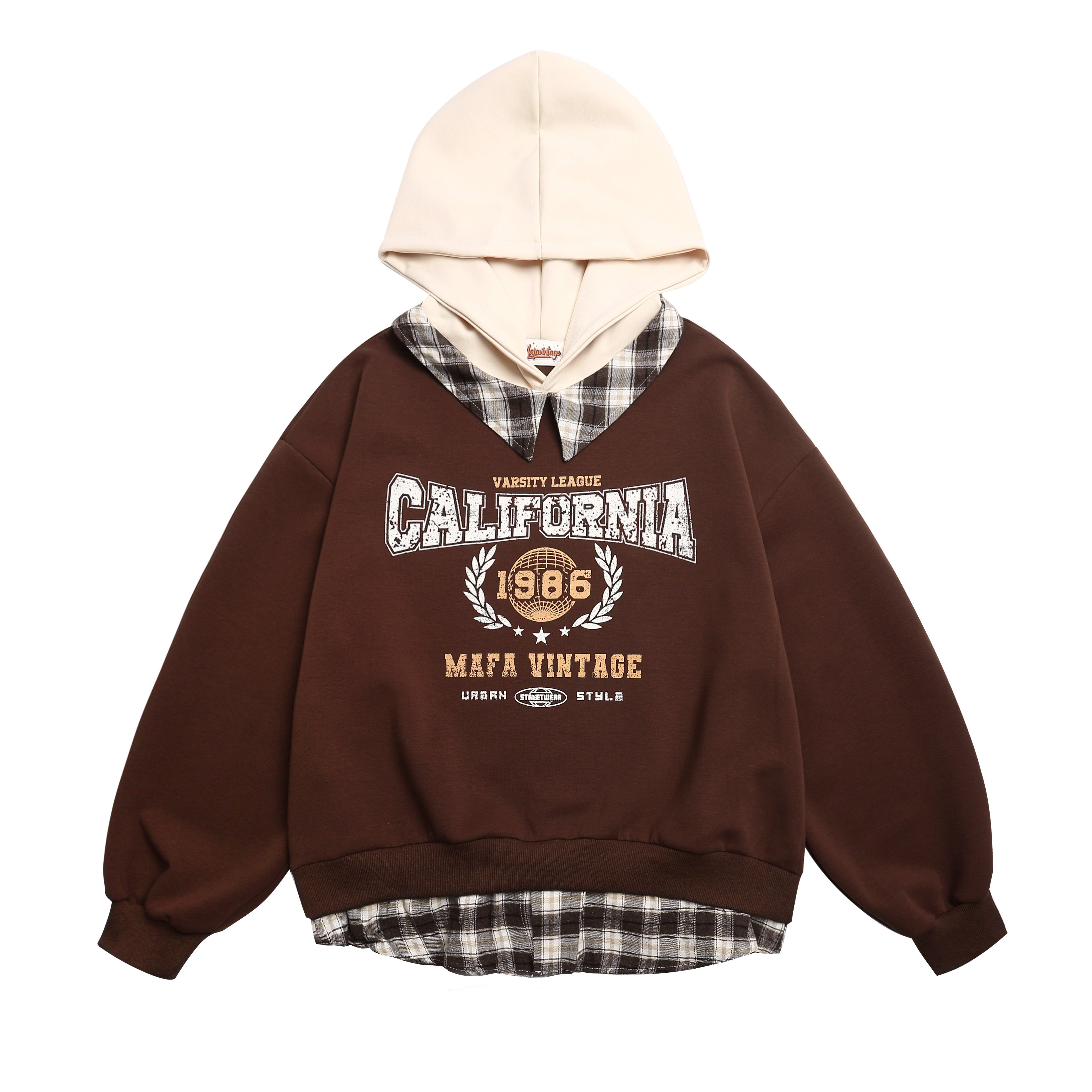 California Varsity | Hoodie – Layered Streetwear Style