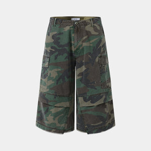 Camo | Baggy Shorts - Santo