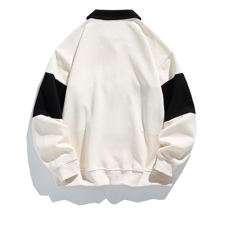 Classic Stripes | Timeless Polo Sweatshirt - Santo