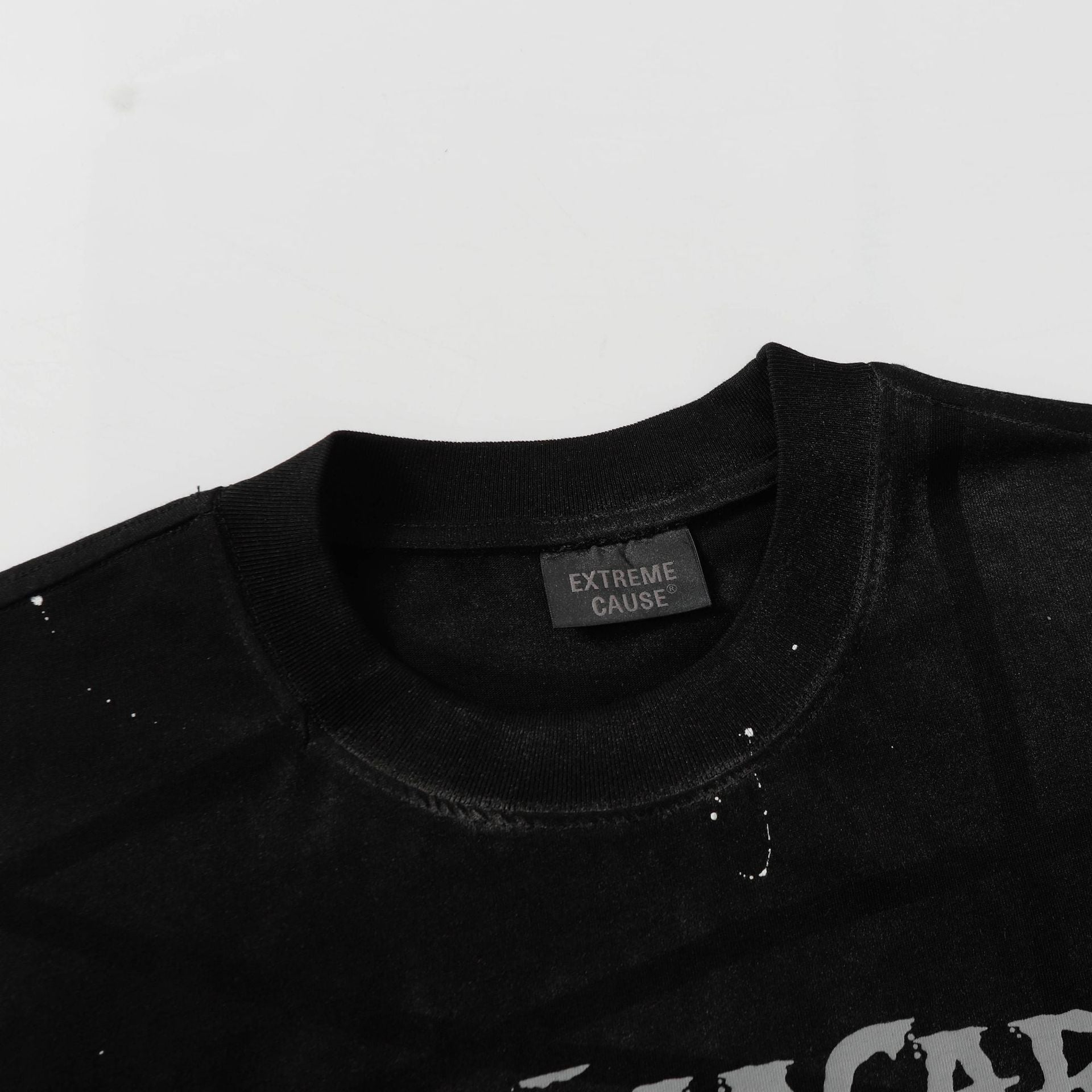 Men's Oversized Cotton T-Shirt | Retro Graphic Print