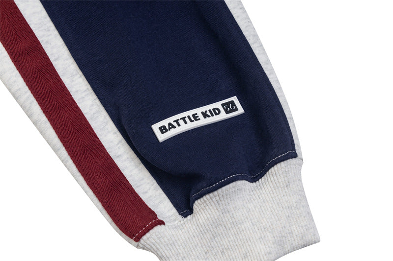 Racing Stripe Block | Athletic Hoodie
