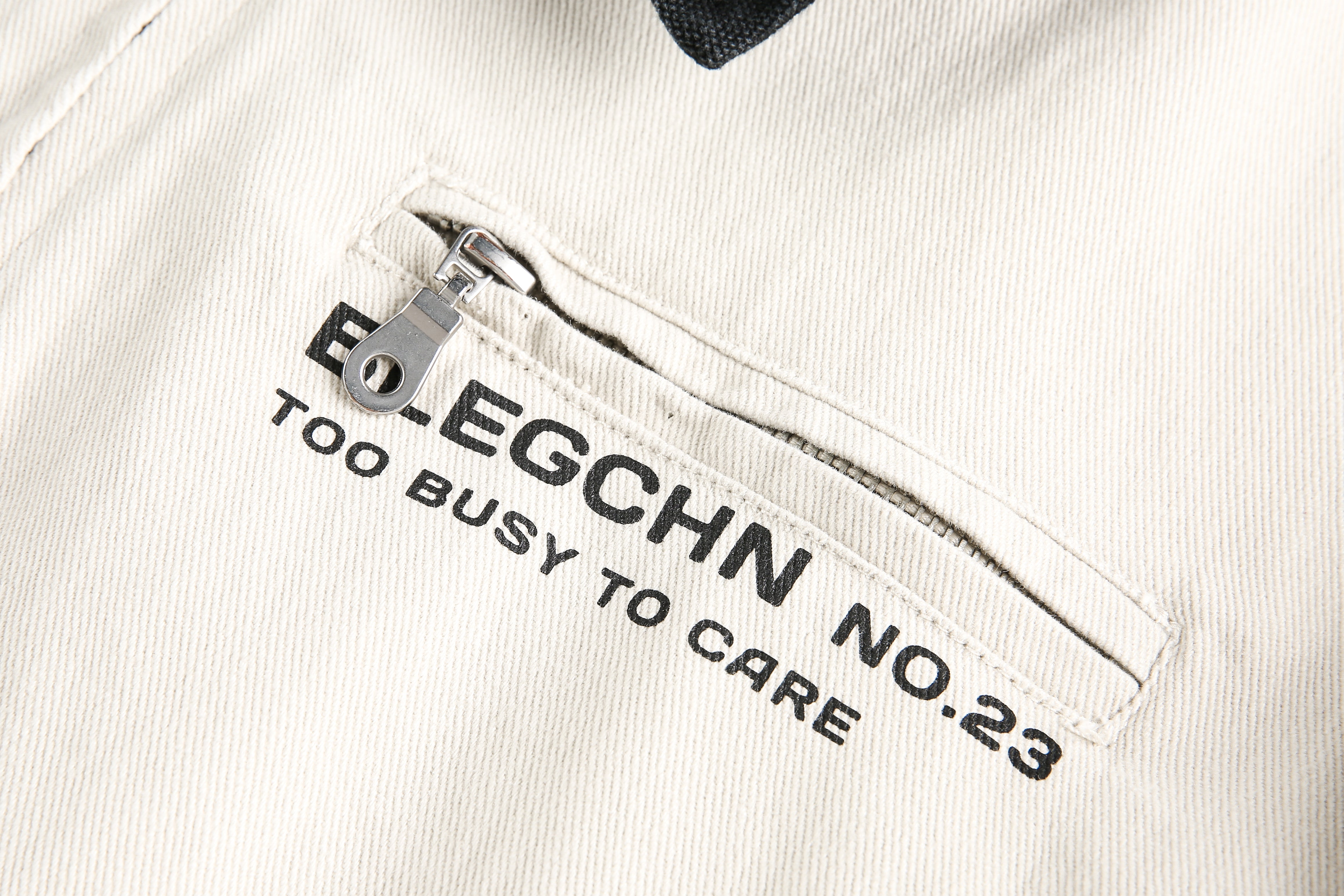 Magazine Graphic Patch | Zip Jacket