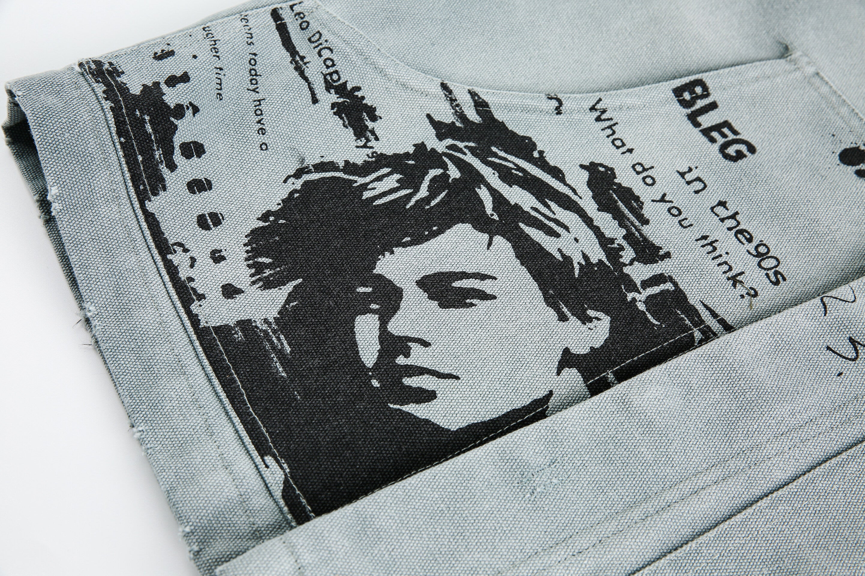 Retro Sketch Print | Detroit Jacket - Santo