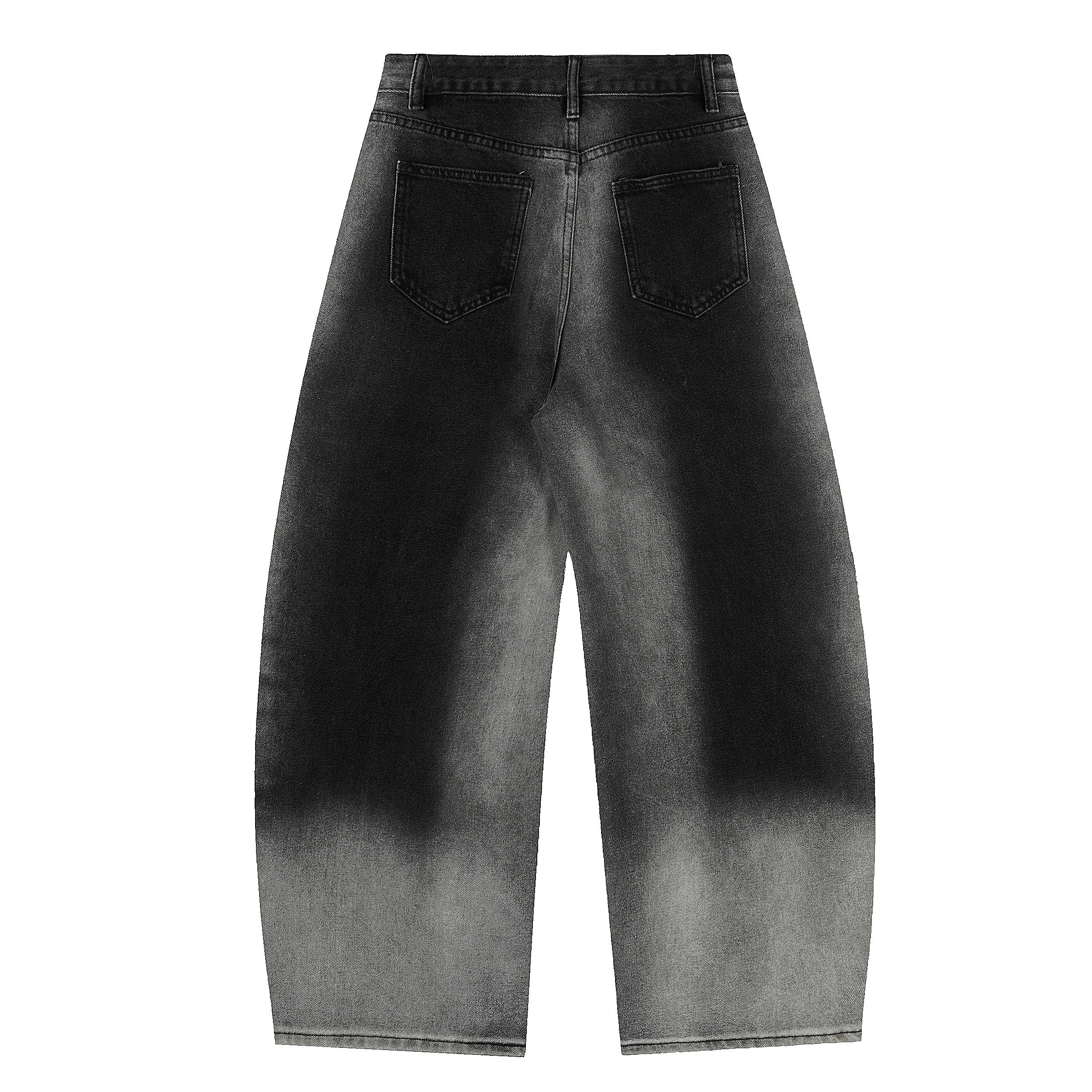 INK SPLASH | Wide Fit Printed Trousers