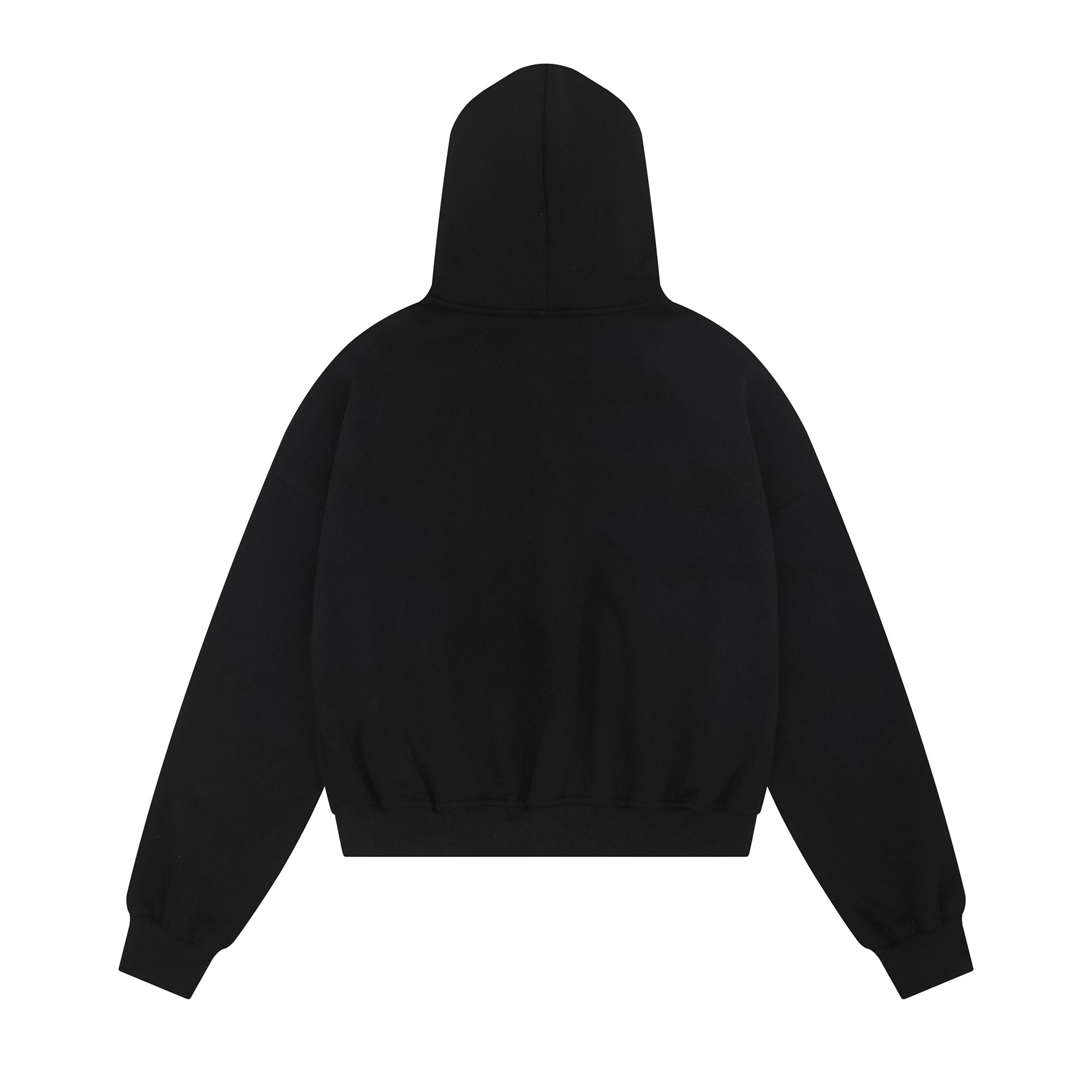 STELLAR | Rhinestone Script Zip Hoodie