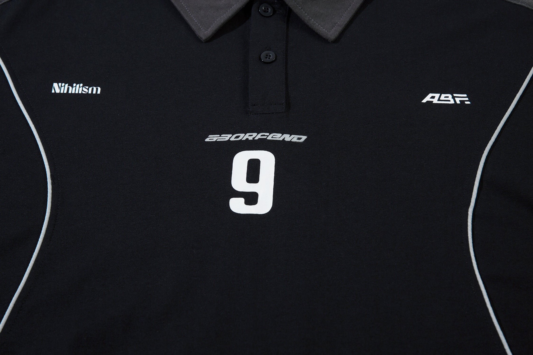 Men's Oversized Sporty Polo T-Shirt