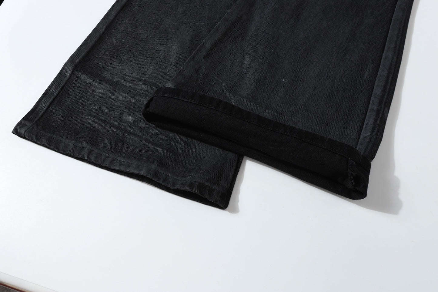 Washed Black Flare | Stacked Jeans - Santo