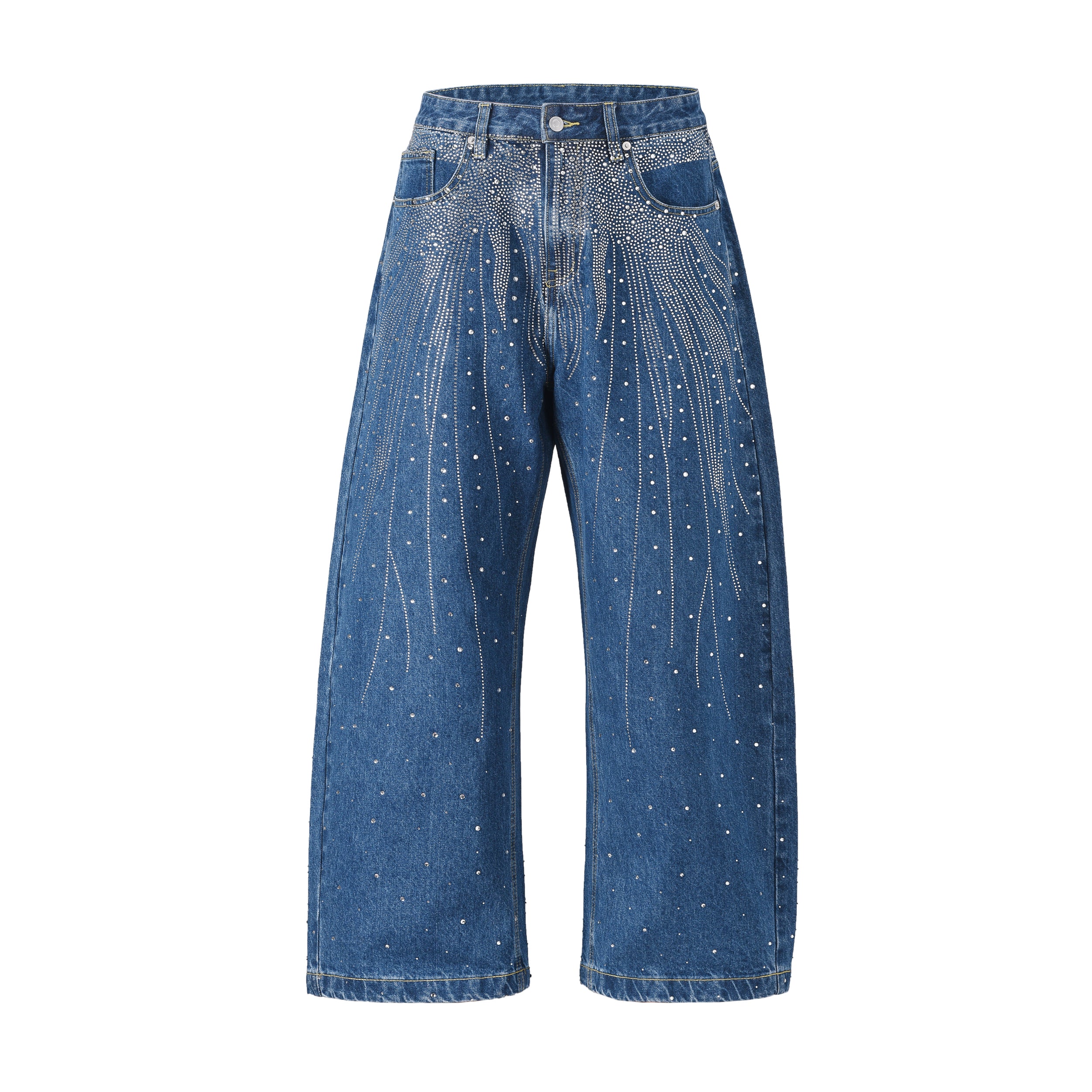 Night Glow Sparkle | Baggy Jeans - Santo