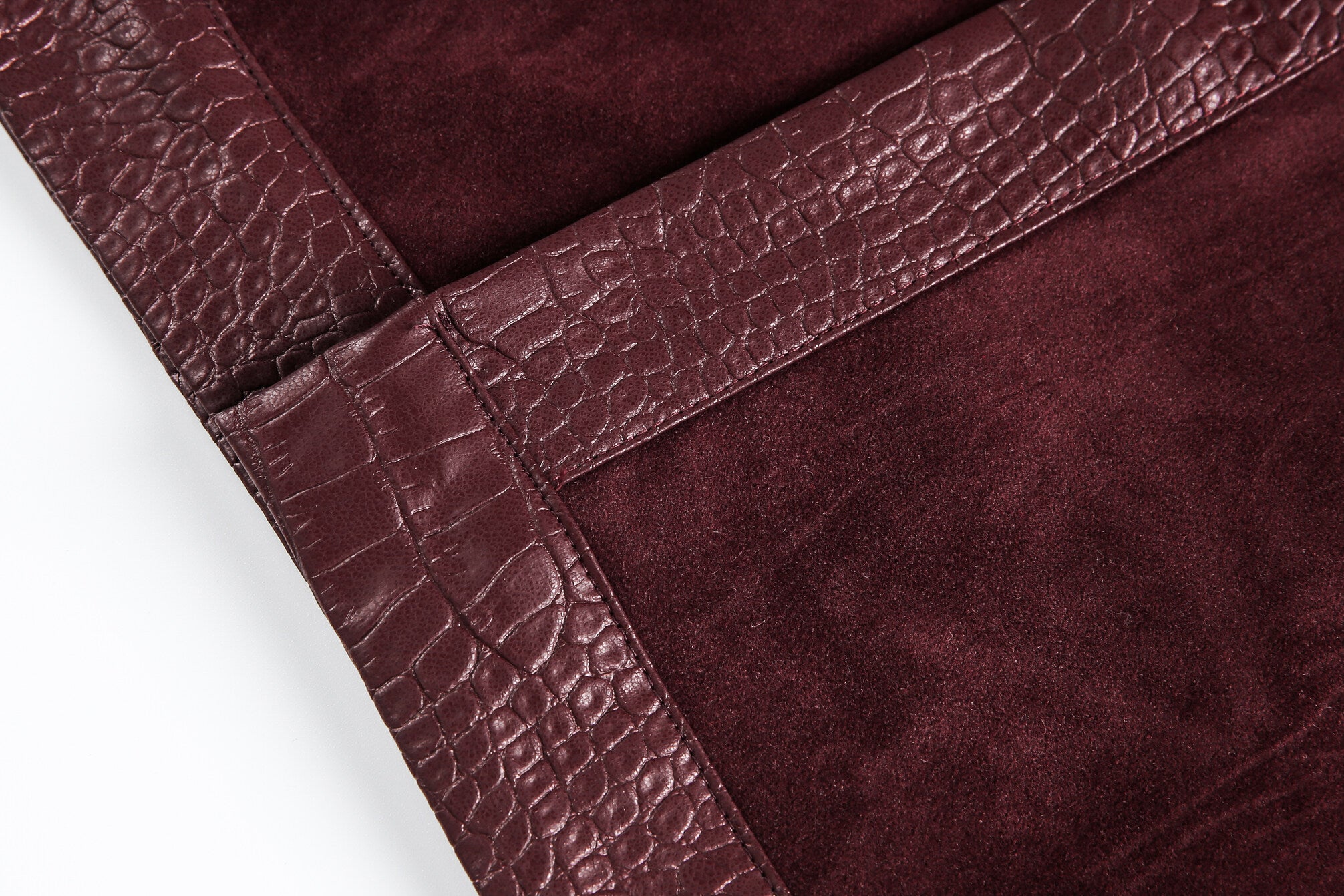 Studded Suede Croc | Motorcycle Jacket - Santo