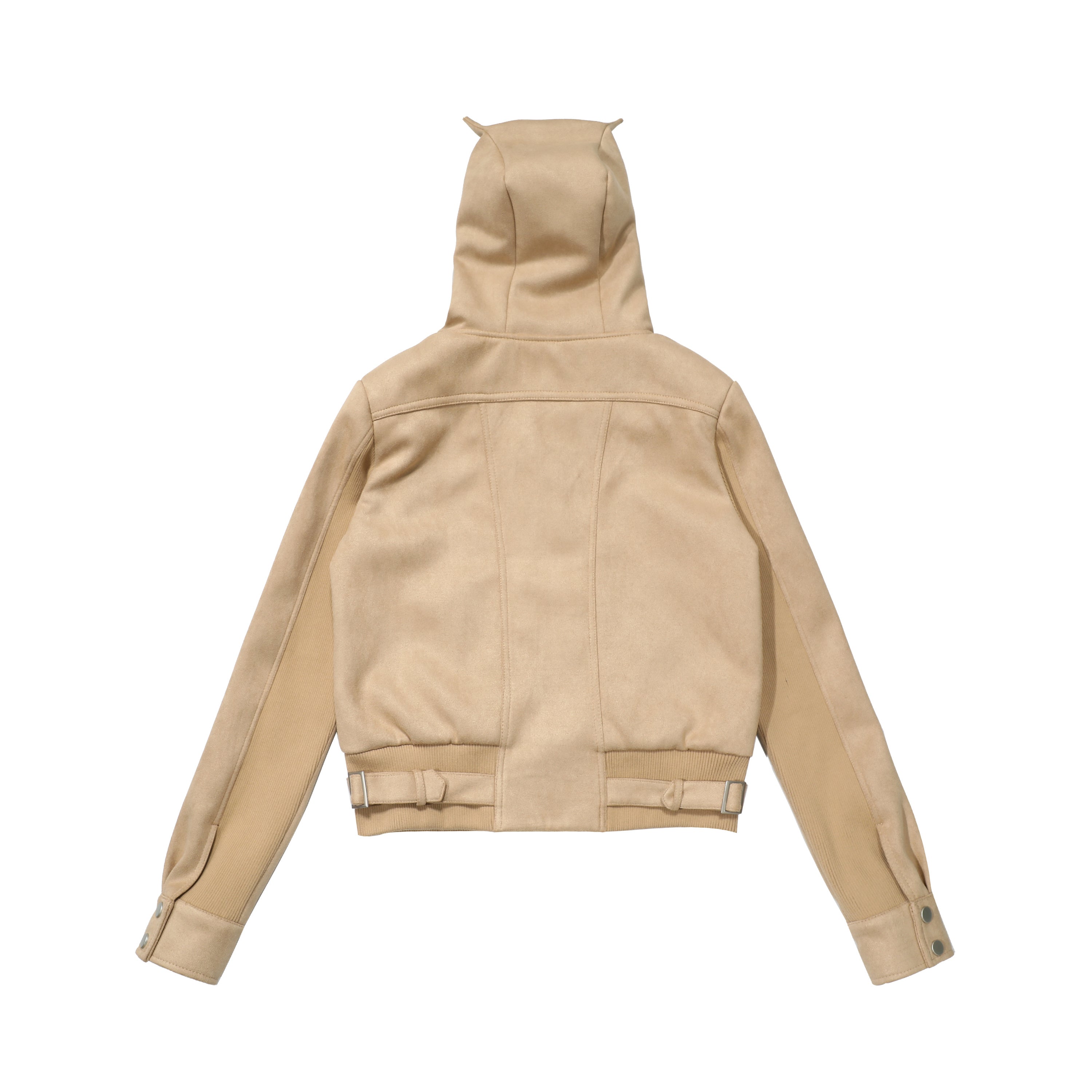 Puppy Paws | Knitted Cardigan with Faux Fur Hood