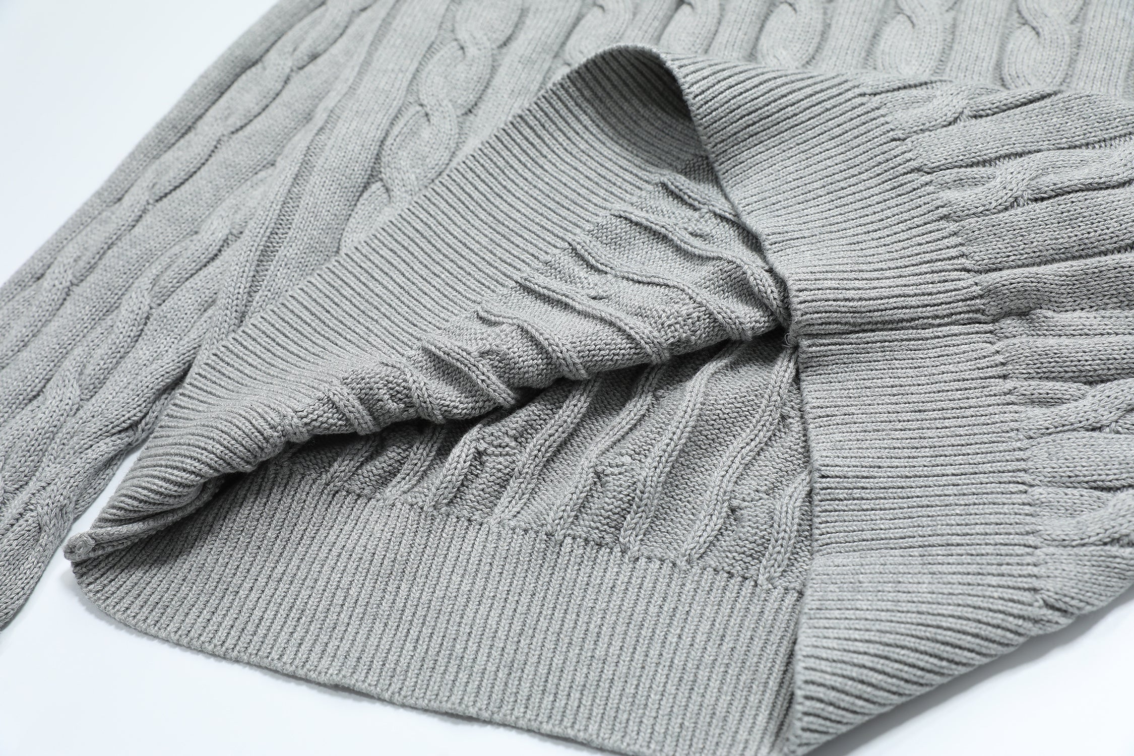 Fuzzy Pup | Dog Sweater with Colorful Knit Scarf