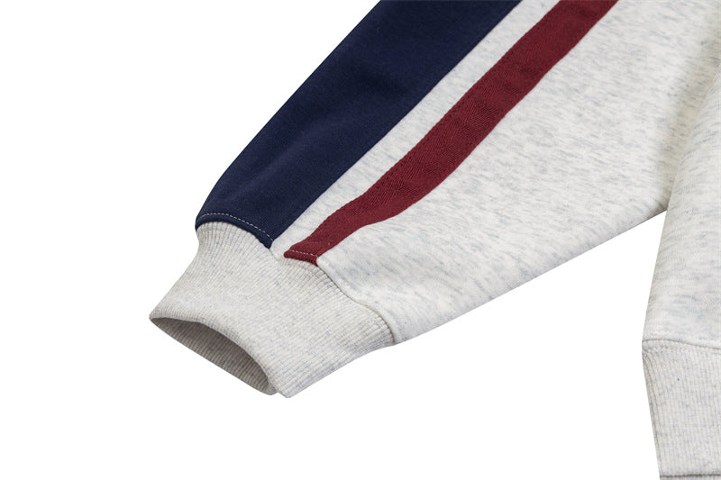 Racing Stripe Block | Athletic Hoodie