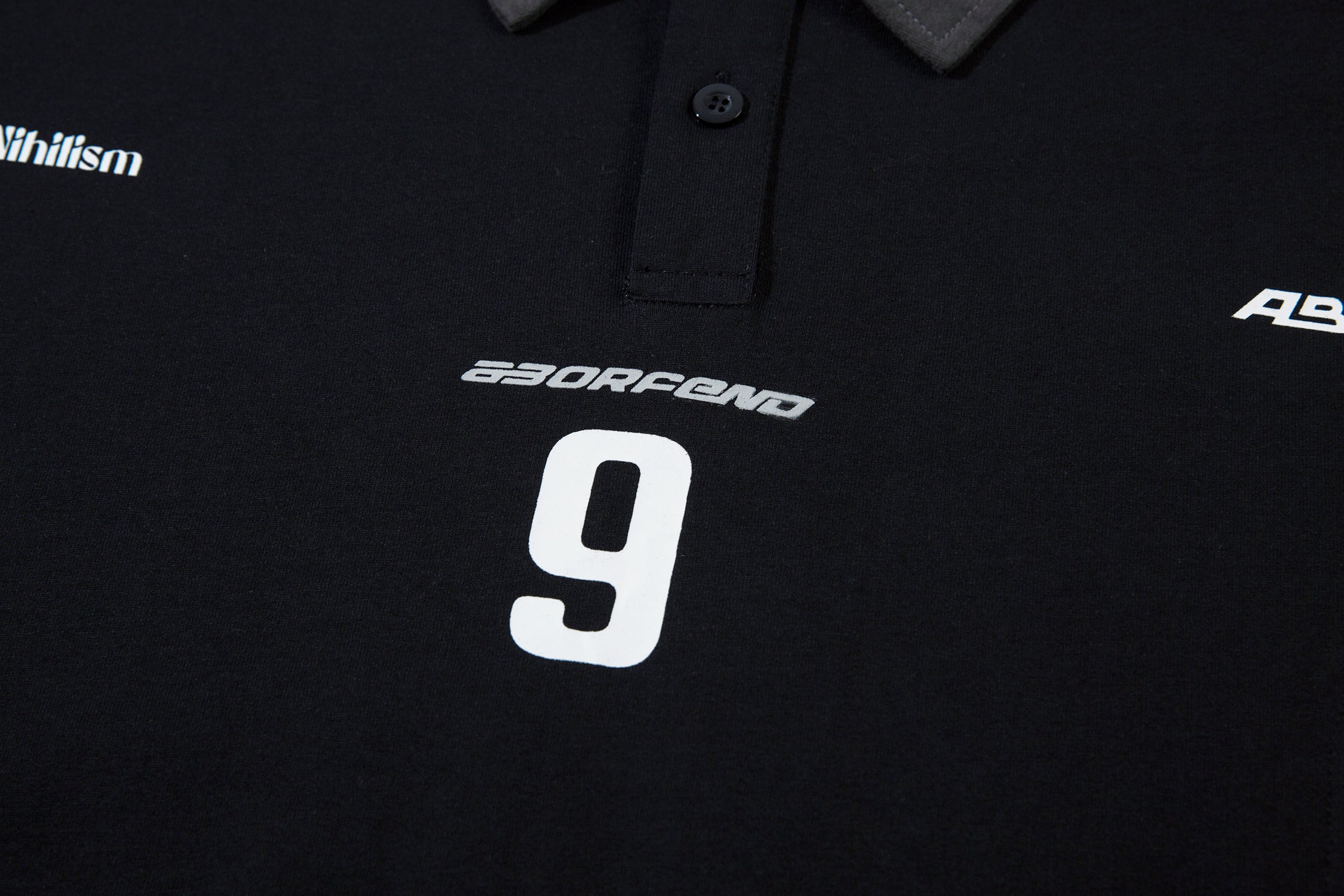 Men's Oversized Sporty Polo T-Shirt
