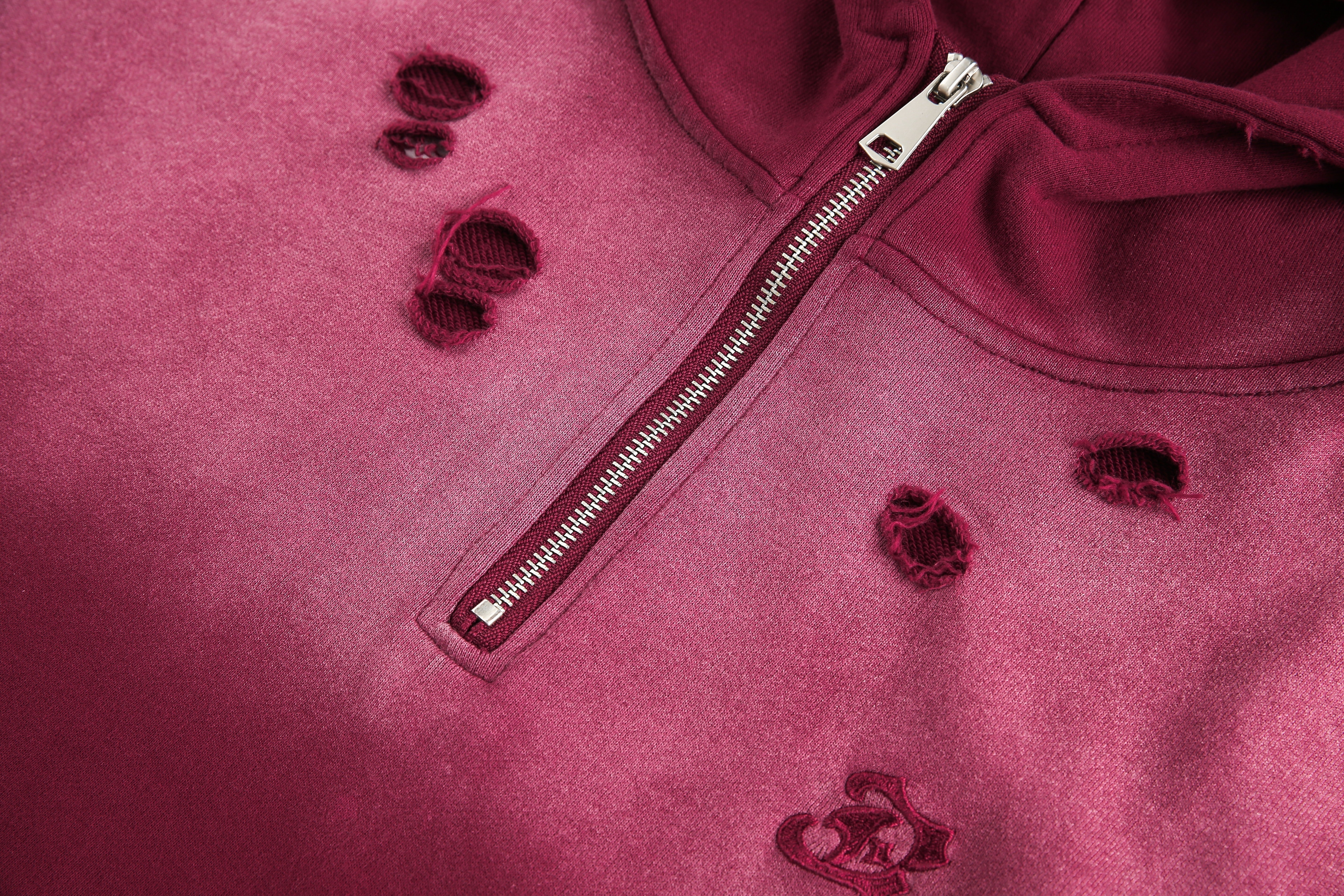 Distressed | Dip-Dye Hoodie