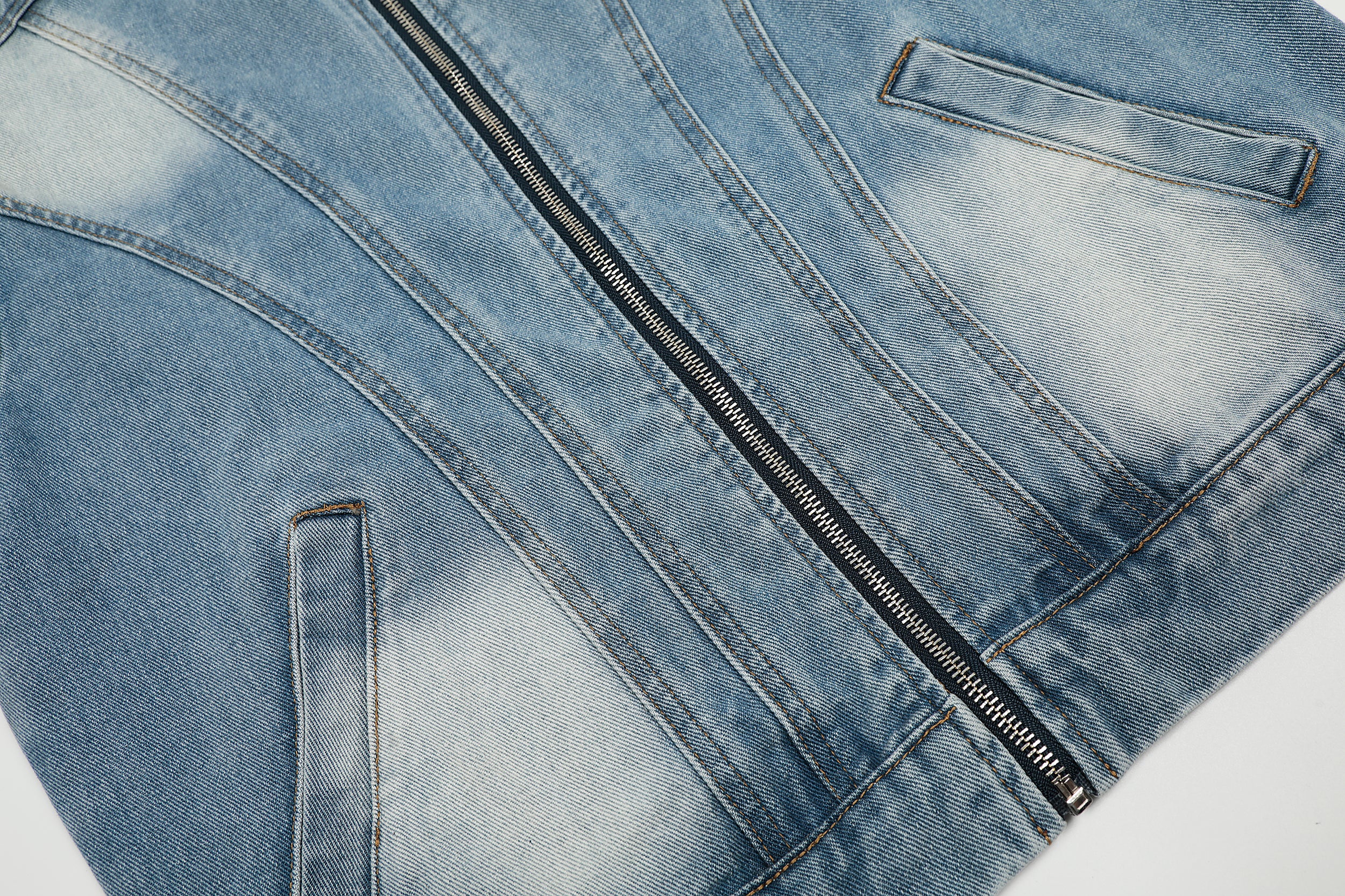 Washed Blue | Vintage Denim Jacket - Santo