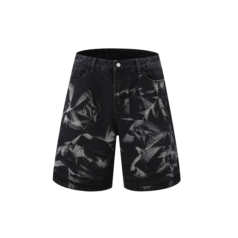 Washed Distressed | Denim Shorts - Santo
