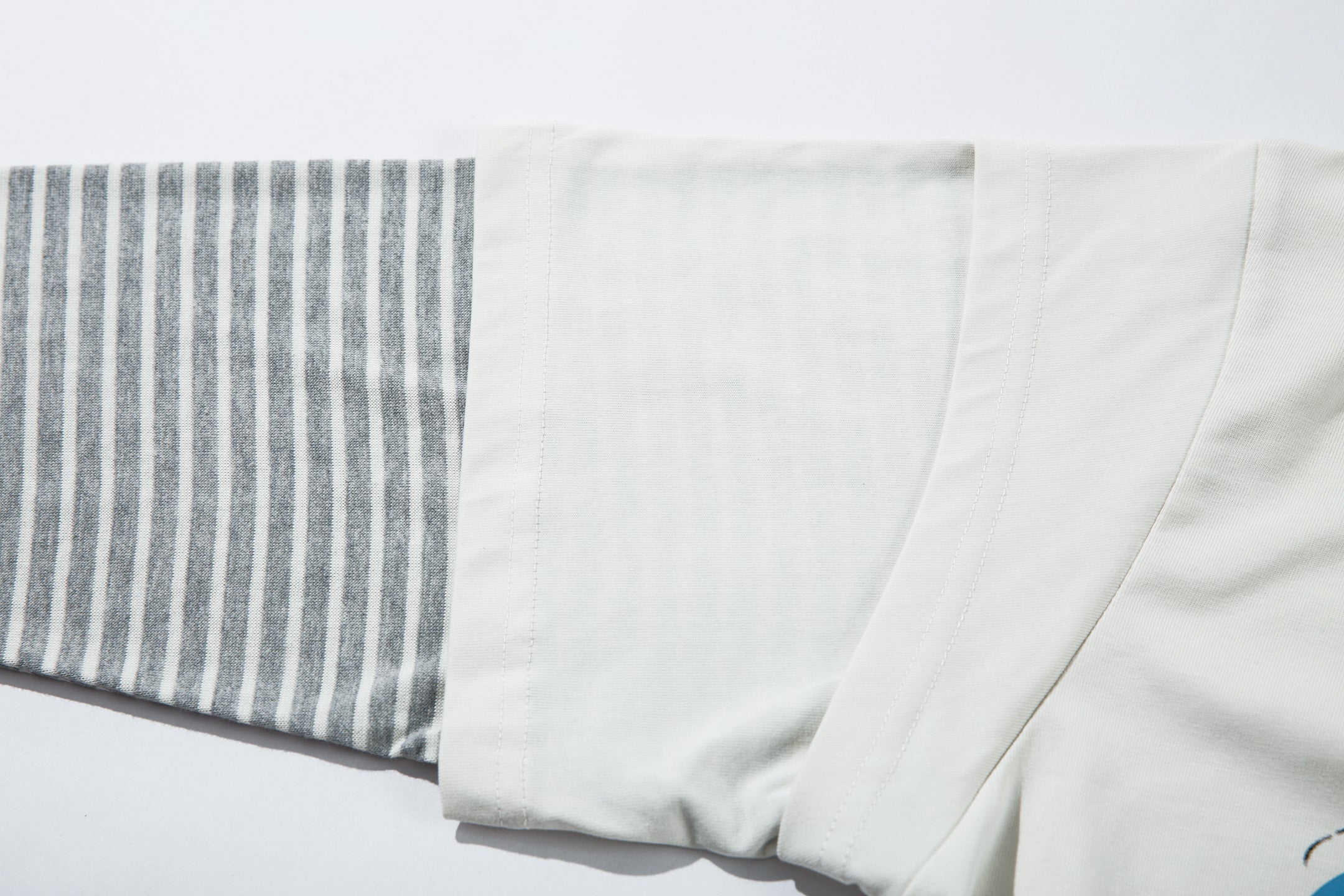Punk Letters Patchwork | Stripe Sweatshirt - Santo