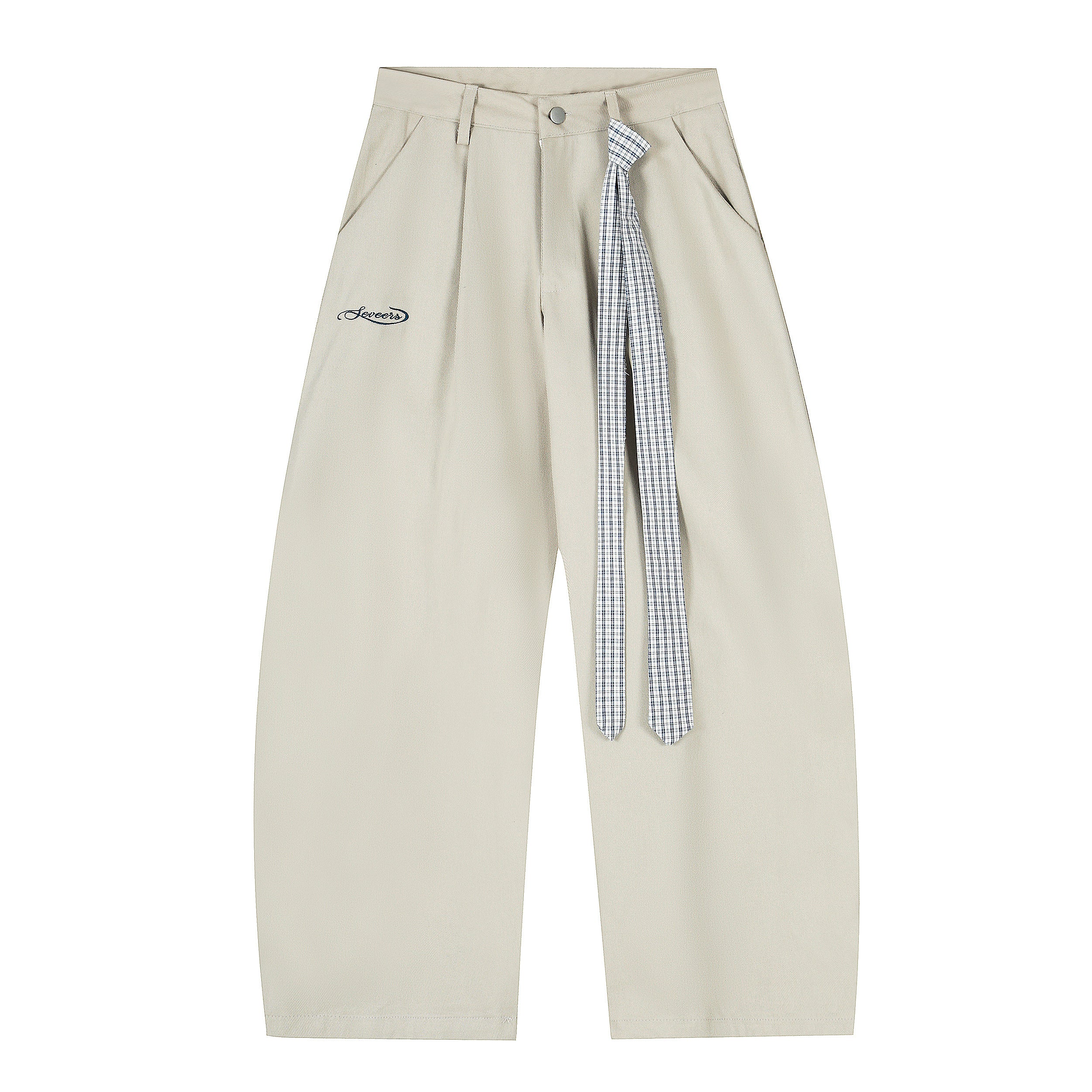 Retro Pup | Embroidered Dog Cargo Pants