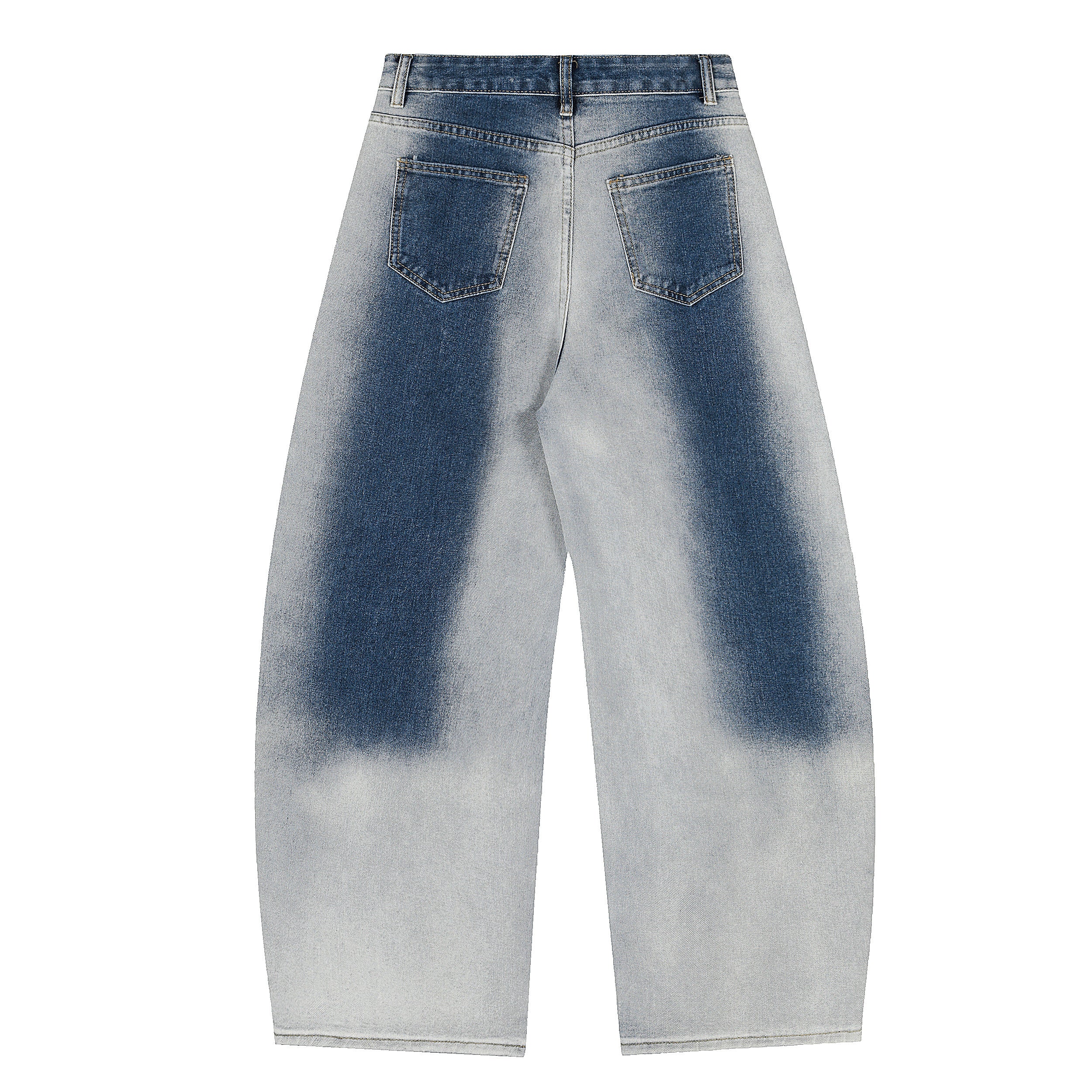 INK SPLASH | Wide Fit Printed Trousers