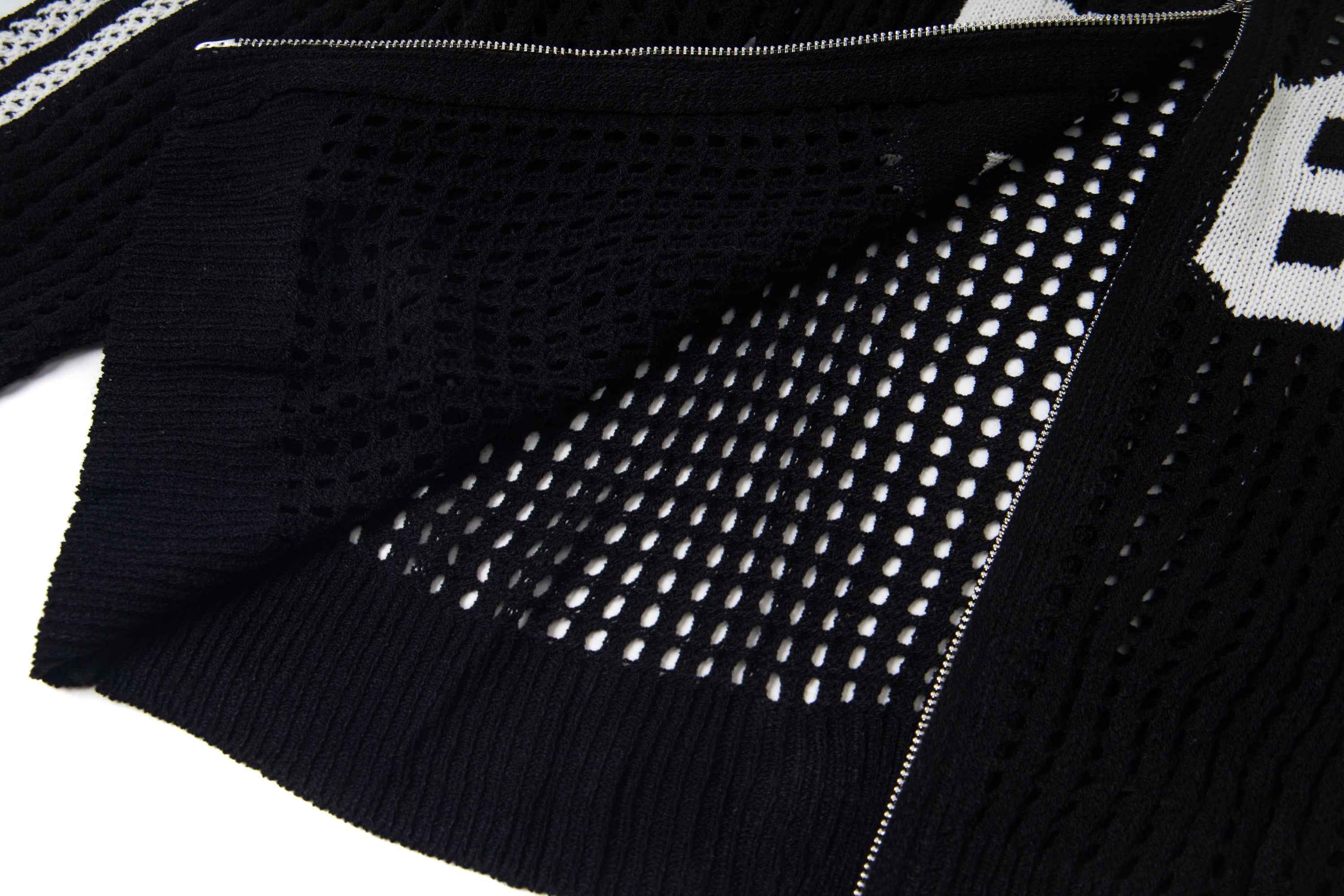 Sportswear | Retro Mesh Knit Jacket - Santo